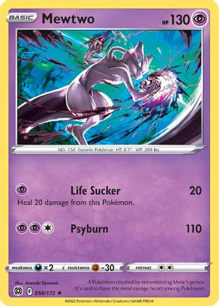 Mewtwo 56/172 – Brilliant Stars Cosmos Holo Promo