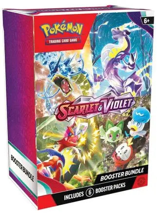 Scarlet & Violet Booster Bundle SV01: Scarlet & Violet Base Set Pokemon Sealed  Squirtle Squad Card Shop.