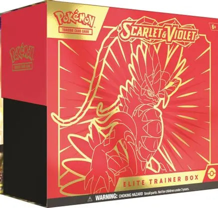 Scarlet & Violet Elite Trainer Box [Koraidon] SV01: Scarlet & Violet Base Set Pokemon Sealed  Squirtle Squad Card Shop.