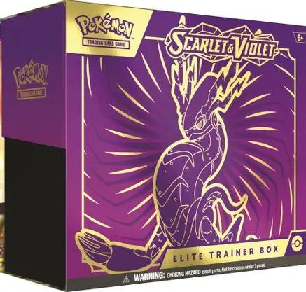 Pokemon TCG - Scarlet & Violet Elite Trainer Box - Miraidon - Sealed - English SV01: Scarlet & Violet Base Set Pokemon Sealed  Squirtle Squad Card Shop.