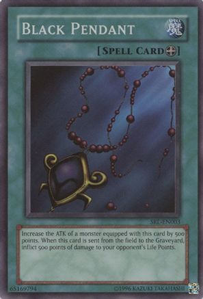 Black Pendant (SRL-EN003) - Spell Ruler (Worldwide English) Unlimited Spell Ruler (Worldwide English) Yugioh Single  Squirtle Squad Card Shop.