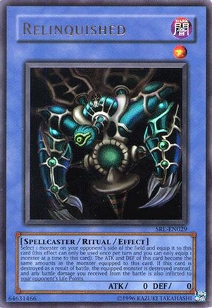 Relinquished (SRL-EN029) - Spell Ruler (Worldwide English) Unlimited Spell Ruler (Worldwide English) Yugioh Single  Squirtle Squad Card Shop.