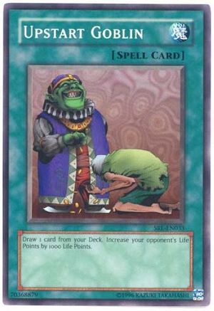 Upstart Goblin (SRL-EN033) - Spell Ruler (Worldwide English) Unlimited Spell Ruler (Worldwide English) Yugioh Single  Squirtle Squad Card Shop.