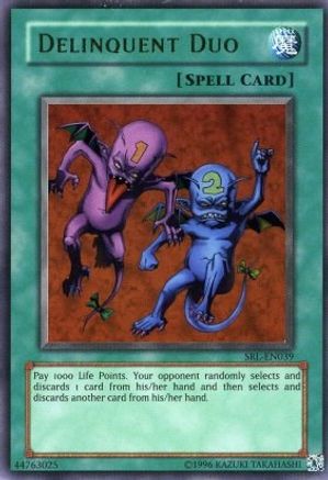 Delinquent Duo (SRL-EN039) - Spell Ruler (Worldwide English) Unlimited Spell Ruler (Worldwide English) Yugioh Single  Squirtle Squad Card Shop.