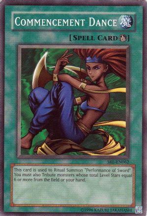 Commencement Dance (SRL-EN062) - Spell Ruler (Worldwide English) Unlimited Spell Ruler (Worldwide English) Yugioh Single  Squirtle Squad Card Shop.
