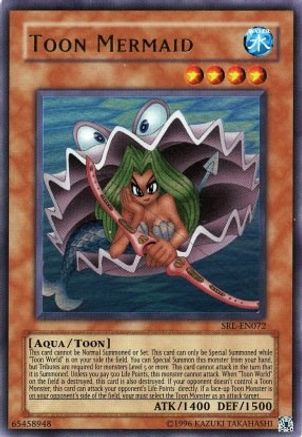 Toon Mermaid (SRL-EN072) - Spell Ruler (Worldwide English) Unlimited Spell Ruler (Worldwide English) Yugioh Single  Squirtle Squad Card Shop.