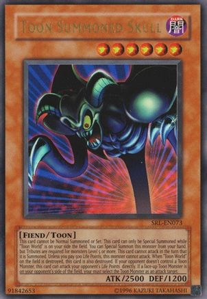 Toon Summoned Skull (SRL-EN073) - Spell Ruler (Worldwide English) Unlimited Spell Ruler (Worldwide English) Yugioh Single  Squirtle Squad Card Shop.