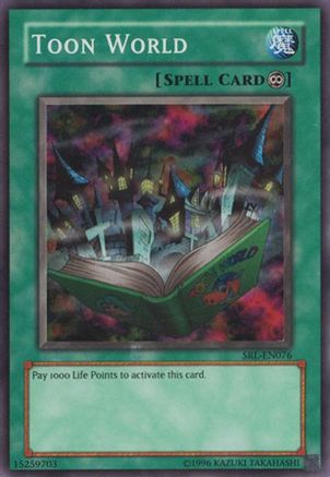 Toon World (SRL-EN076) - Spell Ruler (Worldwide English) Unlimited Spell Ruler (Worldwide English) Yugioh Single  Squirtle Squad Card Shop.