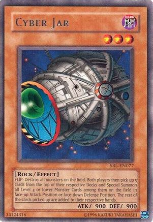 Cyber Jar (SRL-EN077) - Spell Ruler (Worldwide English) Unlimited Spell Ruler (Worldwide English) Yugioh Single  Squirtle Squad Card Shop.