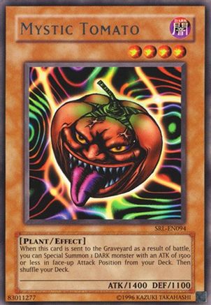 Mystic Tomato (SRL-EN094) - Spell Ruler (Worldwide English) Unlimited Spell Ruler (Worldwide English) Yugioh Single  Squirtle Squad Card Shop.
