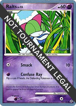 Ralts (102) (102) - 2008  102  World Championship Decks - Common World Championship Decks Pokemon Single  Squirtle Squad Card Shop.