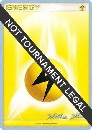 Lightning Energy - 2009 (Stephen Silvestro)  World Championship Decks - Common World Championship Decks Pokemon Single  Squirtle Squad Card Shop.