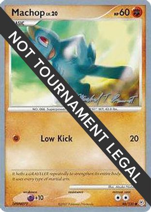 Machop - 2010 (Michael Pramawat) 086  World Championship Decks - Common World Championship Decks Pokemon Single  Squirtle Squad Card Shop.
