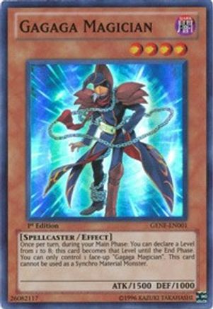Gagaga Magician (GENF-EN001) - Generation Force Unlimited Generation Force Yugioh Single  Squirtle Squad Card Shop.