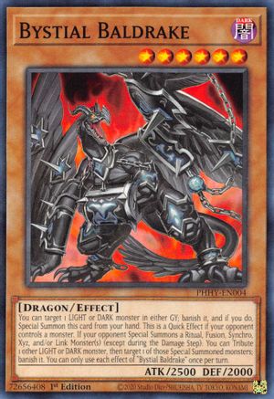 Bystial Baldrake (PHHY-EN004) - Photon Hypernova 1st Edition Photon Hypernova Yugioh Single  Squirtle Squad Card Shop.