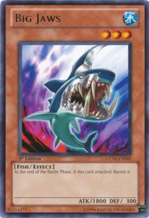 Big Jaws (GENF-EN005) - Generation Force Unlimited Generation Force Yugioh Single  Squirtle Squad Card Shop.