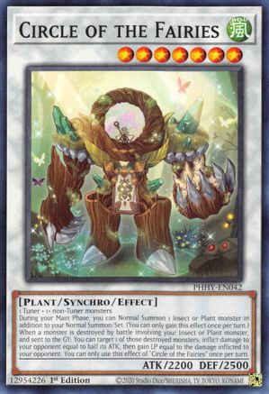 Circle of the Fairies (PHHY-EN042) - Photon Hypernova 1st Edition Photon Hypernova Yugioh Single  Squirtle Squad Card Shop.