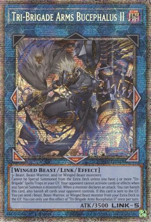 Tri-Brigade Arms Bucephalus II (Starlight Rare) (PHHY-EN048) - Photon Hypernova 1st Edition Photon Hypernova Yugioh Single  Squirtle Squad Card Shop.