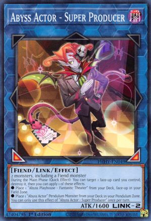Abyss Actor - Super Producer (PHHY-EN049) - Photon Hypernova 1st Edition Photon Hypernova Yugioh Single  Squirtle Squad Card Shop.