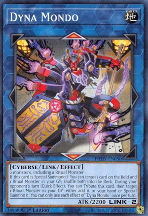 Dyna Mondo (PHHY-EN050) - Photon Hypernova 1st Edition Photon Hypernova Yugioh Single  Squirtle Squad Card Shop.