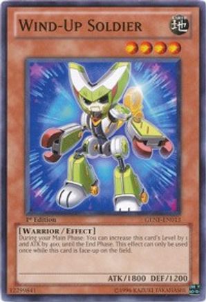 Wind-Up Soldier (GENF-EN013) - Generation Force 1st Edition Generation Force Yugioh Single  Squirtle Squad Card Shop.