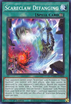 Scareclaw Defanging (PHHY-EN060) - Photon Hypernova 1st Edition Photon Hypernova Yugioh Single  Squirtle Squad Card Shop.