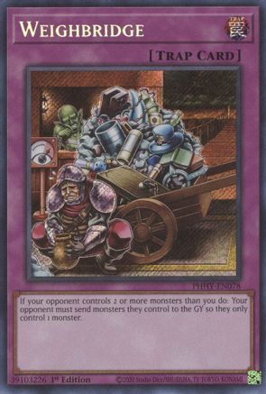 Weighbridge (PHHY-EN078) - Photon Hypernova 1st Edition Photon Hypernova Yugioh Single  Squirtle Squad Card Shop.