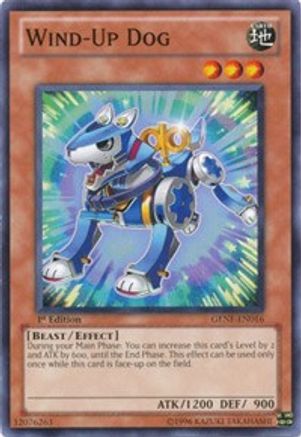 Wind-Up Dog (GENF-EN016) - Generation Force 1st Edition Generation Force Yugioh Single  Squirtle Squad Card Shop.