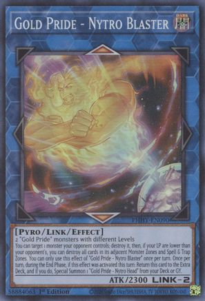 Gold Pride - Nytro Blaster (PHHY-EN090) - Photon Hypernova 1st Edition Photon Hypernova Yugioh Single  Squirtle Squad Card Shop.