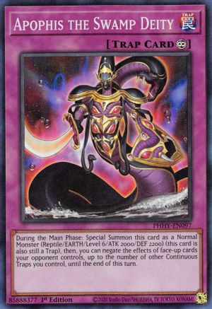 Apophis the Swamp Deity (PHHY-EN097) - Photon Hypernova 1st Edition Photon Hypernova Yugioh Single  Squirtle Squad Card Shop.