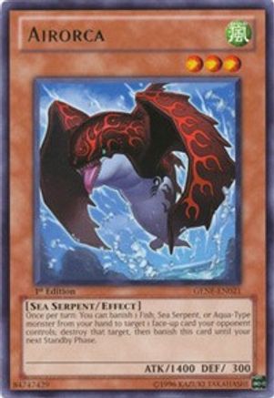 Airorca (GENF-EN021) - Generation Force 1st Edition Generation Force Yugioh Single  Squirtle Squad Card Shop.
