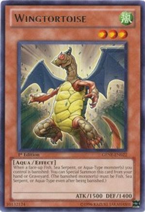 Wingtortoise (GENF-EN022) - Generation Force Unlimited Generation Force Yugioh Single  Squirtle Squad Card Shop.