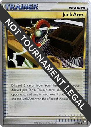 Junk Arm - 2011 (Christopher Kan) 087  World Championship Decks - Uncommon World Championship Decks Pokemon Single  Squirtle Squad Card Shop.