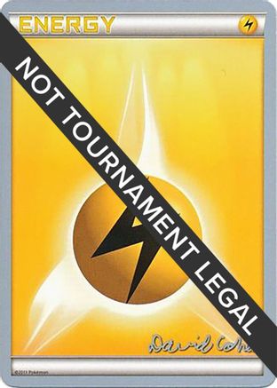 Lightning Energy - 2011 (David Cohen)  World Championship Decks - Common World Championship Decks Pokemon Single  Squirtle Squad Card Shop.