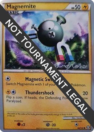 Magnemite - 2011 (David Cohen) 068  World Championship Decks - Common World Championship Decks Pokemon Single  Squirtle Squad Card Shop.