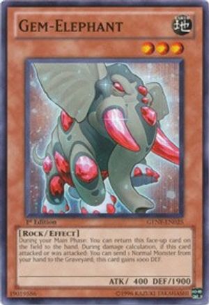 Gem-Elephant (GENF-EN025) - Generation Force Unlimited Generation Force Yugioh Single  Squirtle Squad Card Shop.