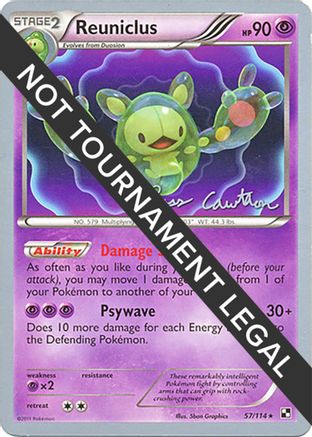 Reuniclus - 2011 (Ross Cawthon) 057  World Championship Decks - Rare World Championship Decks Pokemon Single  Squirtle Squad Card Shop.