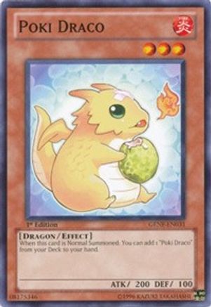 Poki Draco (GENF-EN031) - Generation Force 1st Edition Generation Force Yugioh Single  Squirtle Squad Card Shop.