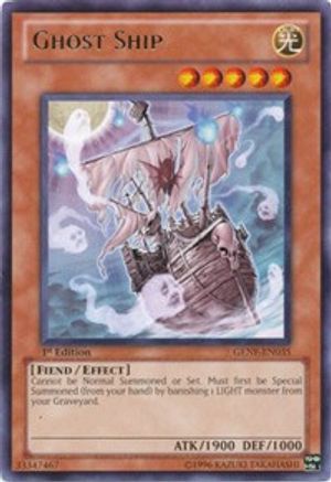 Ghost Ship (GENF-EN035) - Generation Force 1st Edition Generation Force Yugioh Single  Squirtle Squad Card Shop.