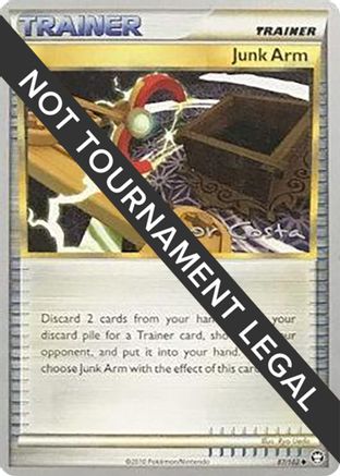 Junk Arm - 2012 (Igor Costa) 087  World Championship Decks - Uncommon World Championship Decks Pokemon Single  Squirtle Squad Card Shop.