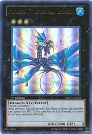 Number 17: Leviathan Dragon (GENF-EN039) - Generation Force Unlimited Generation Force Yugioh Single  Squirtle Squad Card Shop.