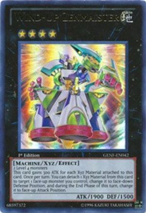 Wind-Up Zenmaister (GENF-EN042) - Generation Force Unlimited Generation Force Yugioh Single  Squirtle Squad Card Shop.
