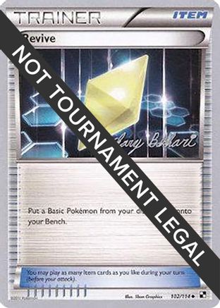 Revive - 2012 (Zachary Bokhari) 102  World Championship Decks - Uncommon World Championship Decks Pokemon Single  Squirtle Squad Card Shop.