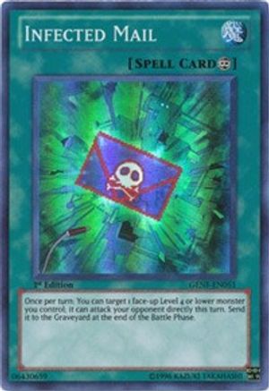 Infected Mail (GENF-EN051) - Generation Force Unlimited Generation Force Yugioh Single  Squirtle Squad Card Shop.