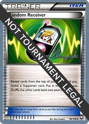 Random Receiver - 2013 (Jason Klaczynski) 099  World Championship Decks - Uncommon World Championship Decks Pokemon Single  Squirtle Squad Card Shop.