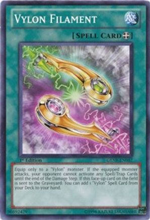 Vylon Filament (GENF-EN057) - Generation Force 1st Edition Generation Force Yugioh Single  Squirtle Squad Card Shop.