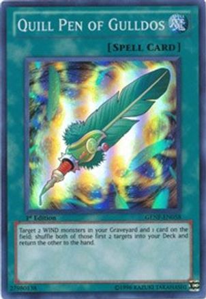 Quill Pen of Gulldos (GENF-EN058) - Generation Force Unlimited Generation Force Yugioh Single  Squirtle Squad Card Shop.