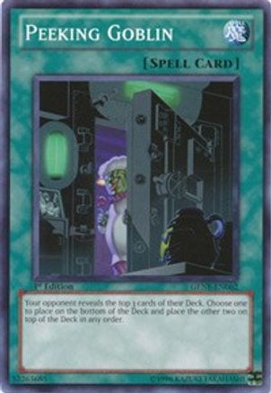 Peeking Goblin (GENF-EN062) - Generation Force Unlimited Generation Force Yugioh Single  Squirtle Squad Card Shop.