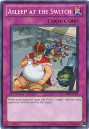 Asleep at the Switch (GENF-EN063) - Generation Force 1st Edition Generation Force Yugioh Single  Squirtle Squad Card Shop.