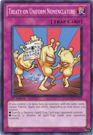 Treaty on Uniform Nomenclature (GENF-EN073) - Generation Force Unlimited Generation Force Yugioh Single  Squirtle Squad Card Shop.